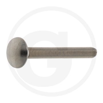 Slotbout M5 x 45, DIN 603, Roestvrijstaal (V2A), Kwaliteitsklasse 7
