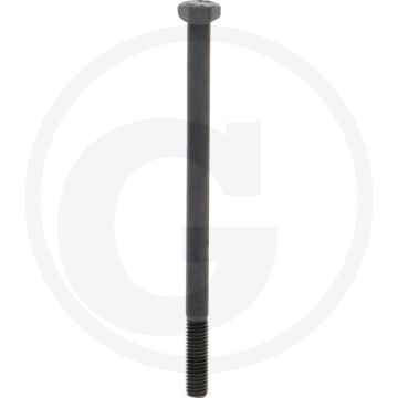 Zeskantbout M5x80 DIN 931 Staal 10.9 Zwart Buitenzeskant