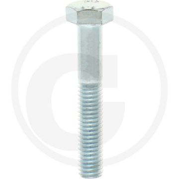 Blister Zeskantbouten DIN 931 M5 x 30 staal 8.8 – 10 stuks regelgewinde