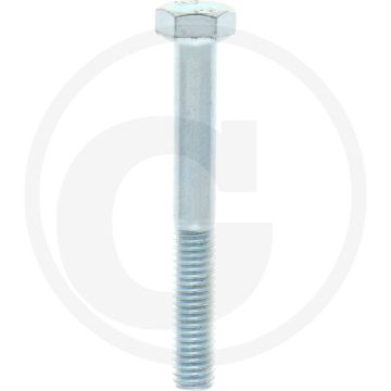 Blister Zeskantbouten DIN 931 M5 x 40 staal 8.8 – Regelgewinde, 10 stuks
