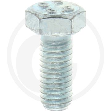 Blister Zeskantbouten DIN 933 M5 x 12 staal 8.8 – regelgewinde, 10 stuks