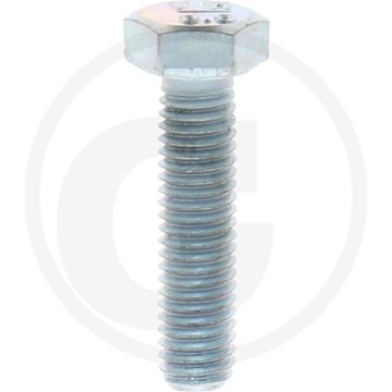 Blister Zeskantbouten DIN 933 M5 x 20 staal 8.8 – Regelgewinde, 10 stuks