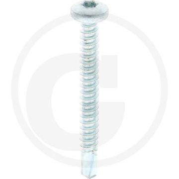 VPE500 zelfb. schroeven 5,5x50 DIN 7504 gegalv. staal T25 plaatmetaal
