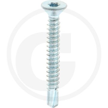 VPE250 zelfb. schroeven 5,5x45 DIN 7504 gegalvaniseerd staal T25 kruiskop
