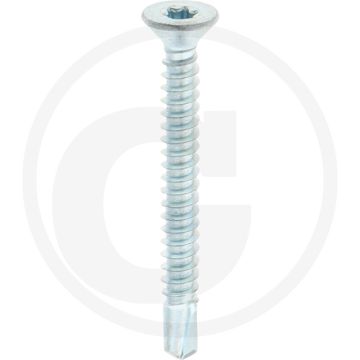 VPE250 zelfb. schroeven 5,5x50 DIN 7504 verzonken kop T25 gegalvaniseerd staal
