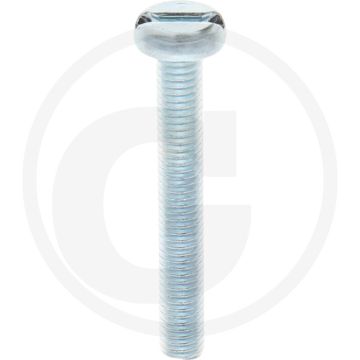 VPE200 pancilinderkopschroef M6x45 DIN85 staal 4.8 gegalvaniseerd