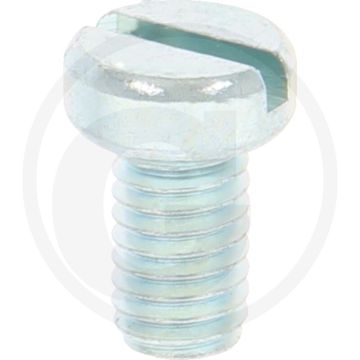 VPE200 cilinderkopbouten M6x10 DIN 84 verzinkt staal metrische draad