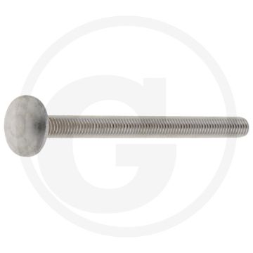 Slotbouten M6 x 80, DIN 603, Roestvrijstaal V2A, Kwaliteitsklasse 7