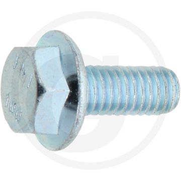 Zeskantbout DIN 88913 M6 x 14 staal verzinkt metrische schroefdraad