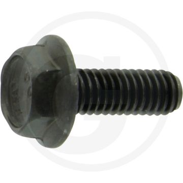 Zeskantbout DIN 88933 M6x16 Staal 8.8 Zwart Flenskop