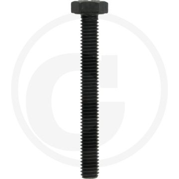 Zeskantbout M6x50 DIN 933 Staal 10.9 Onbehandeld