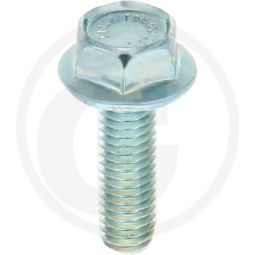 VPE500 zeskantbouten M6x20 DIN 6921 Verzinkt staal buitenzeskant flenskop 800 N/mm²