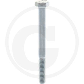VPE100 zeskantbouten M6x60 DIN 931 staal 8.8 gegalvaniseerd
