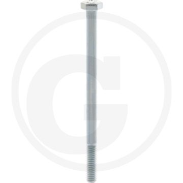 VPE100 zeskantbouten M6x90 DIN 931 verzinkt staal 8.8 met metrische schroefdraad