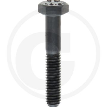 Zeskantbout M6x35 DIN 931 Staal 10.9 Onbehandeld Zeskantkop