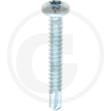VPE500 zelfb. schroeven 6,3x45 DIN 7504 gegalvaniseerd staal T30