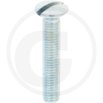 VPE100 verzonken schroeven M8x45 DIN 964 staal 4.8 gegalvaniseerd zaagsnedekop
