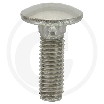 Slotbout M8 x 25 DIN 603 Roestvrijstaal (V2A) Klasse 7 Metrische schroefdraad