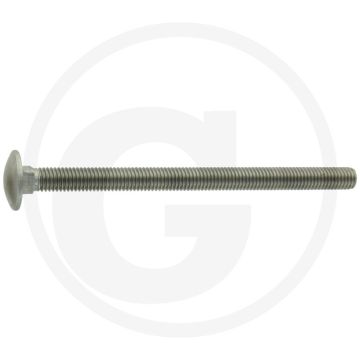 Slotbouten M8 x 120, DIN 603 – Roestvrijstaal (V2A), metrische draad, klasse 7