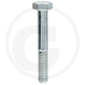 Zeskantbout DIN 931 M8x55 Verzinkt Staal 1000 N/mm²
