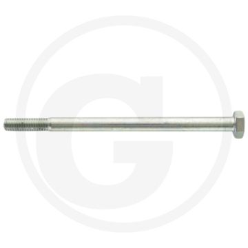 Zeskantbout DIN 931 M8 x 120 staal 8.8 verzinkt metrische draad