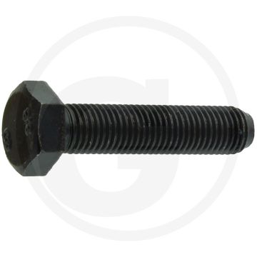 Zeskantbout DIN 961 M8 x 35 staal 8.8 zwart metrisch fijne draad