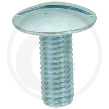 Boordwandschroef M8 x 20 DIN 88107 Verzinkt Staal Standaard Draad