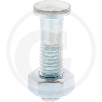 Ploegbout M10x40 Staal 8.8