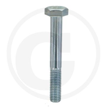 Zeskantbout M10 x 75 DIN 931 Verzinkt Staal 8.8 Standaard draad