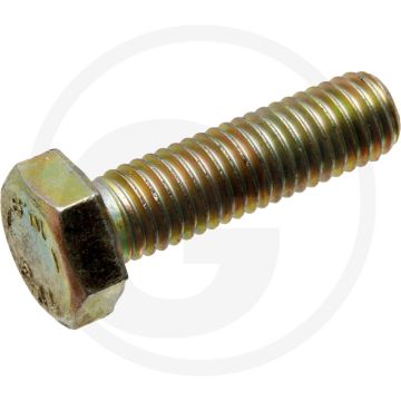 Zeskantbout M10x35 DIN 933 Verzinkt Staal 8.8 Standaard Draad