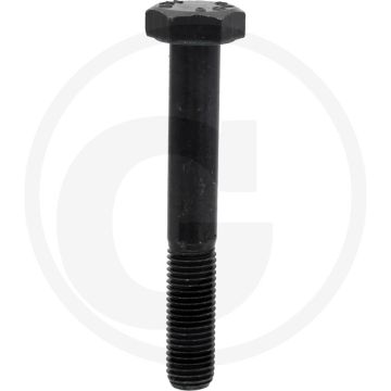Zeskantbout DIN 960 M10 x 70 staal 10.9 zwart metrische schroefdraad