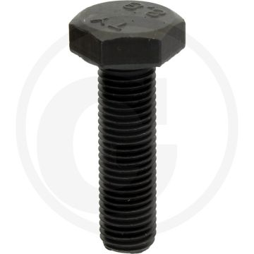 Zeskantbout DIN 961 M10x35 Staal 8.8 Zwart