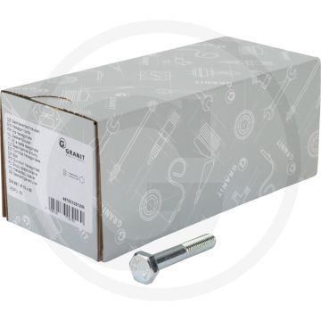 Zeskantbouten DIN 931 M10 x 60 staal 8.8 (VPE50)