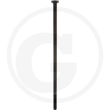 Zeskantbout M10x300 DIN 931 Staal 10.9 Zwart Buitenzeskant