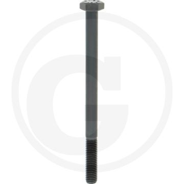 Zeskantbout M10x140 DIN 931 Staal 10.9 Onbehandeld Zeskantkop