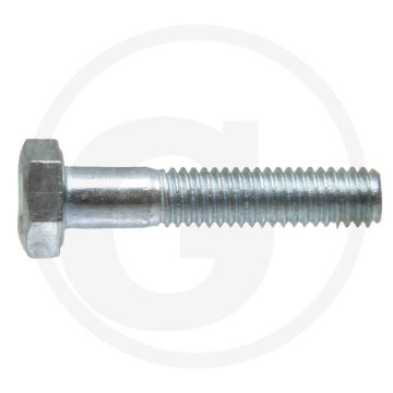 Zeskantbout M10x45 DIN 931 Staal 12.9 Metrische schroefdraad