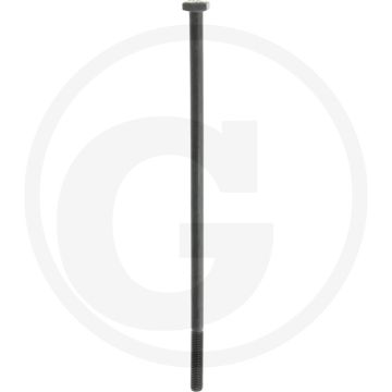 Zeskantbout M10x280 DIN 931 Staal 10.9 Zwart Buitenzeskant
