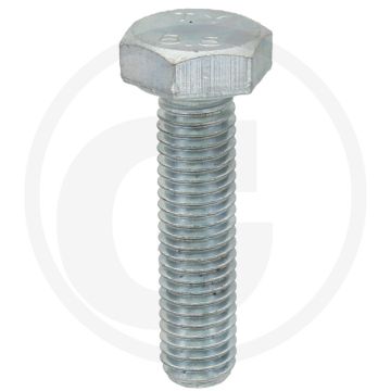 Blister VPE10 zeskantbouten M10x40 DIN 933 staal 8.8 regelgewinde