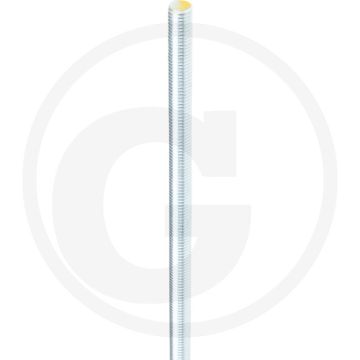 Draadeind M12 x 1000 DIN 976 Staal Verzinkt 8.8 Standaard Draad