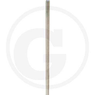 Draadeind M12 x 1000 DIN 976 Roestvrijstaal V2A Metische draad
