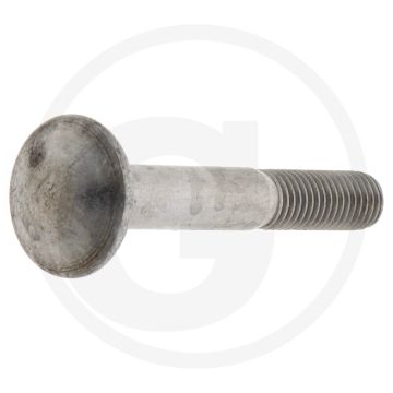 Slotbouten M12 x 80, DIN 603, Roestvrijstaal (V2A), Klasse 7