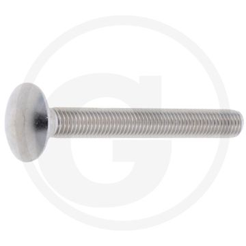 Slotbouten M12 x 100, DIN 603, Roestvrijstaal (V2A), Klasse 7, Metrische schroefdraad