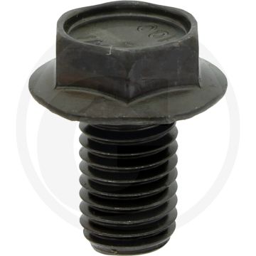 Zeskantbout DIN 88933 M12 x 20 staal 10.9 verzinkt metrische schroefdraad flenskop