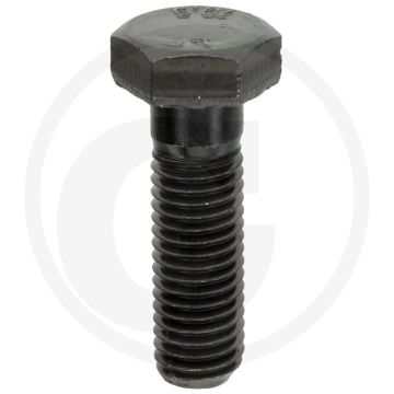 Zeskantbout DIN 931 M12x40 Staal 10.9 Zwart