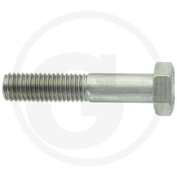 Zeskantbout M12x60 DIN 931 Roestvrijstaal (V2A) Kwaliteitsklasse 7