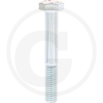 Zeskantbout DIN 931 M12x80 Verzinkt Staal 8.8