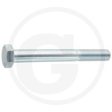 Zeskantbout M12x100 DIN 931 Verzinkt Staal 1000 N/mm²