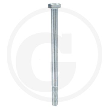 Zeskantbout DIN 931 M12x180 Staal Verzinkt 8.8