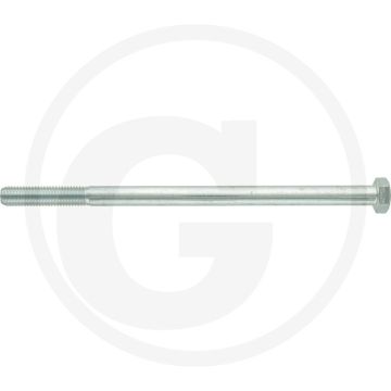 Zeskantbout M12x220 DIN 931 Verzinkt Staal 8.8 Metrische schroefdraad
