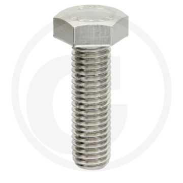 Zeskantbout M12x40 DIN 933 Roestvrijstaal (V2A) Kwaliteitsklasse 7